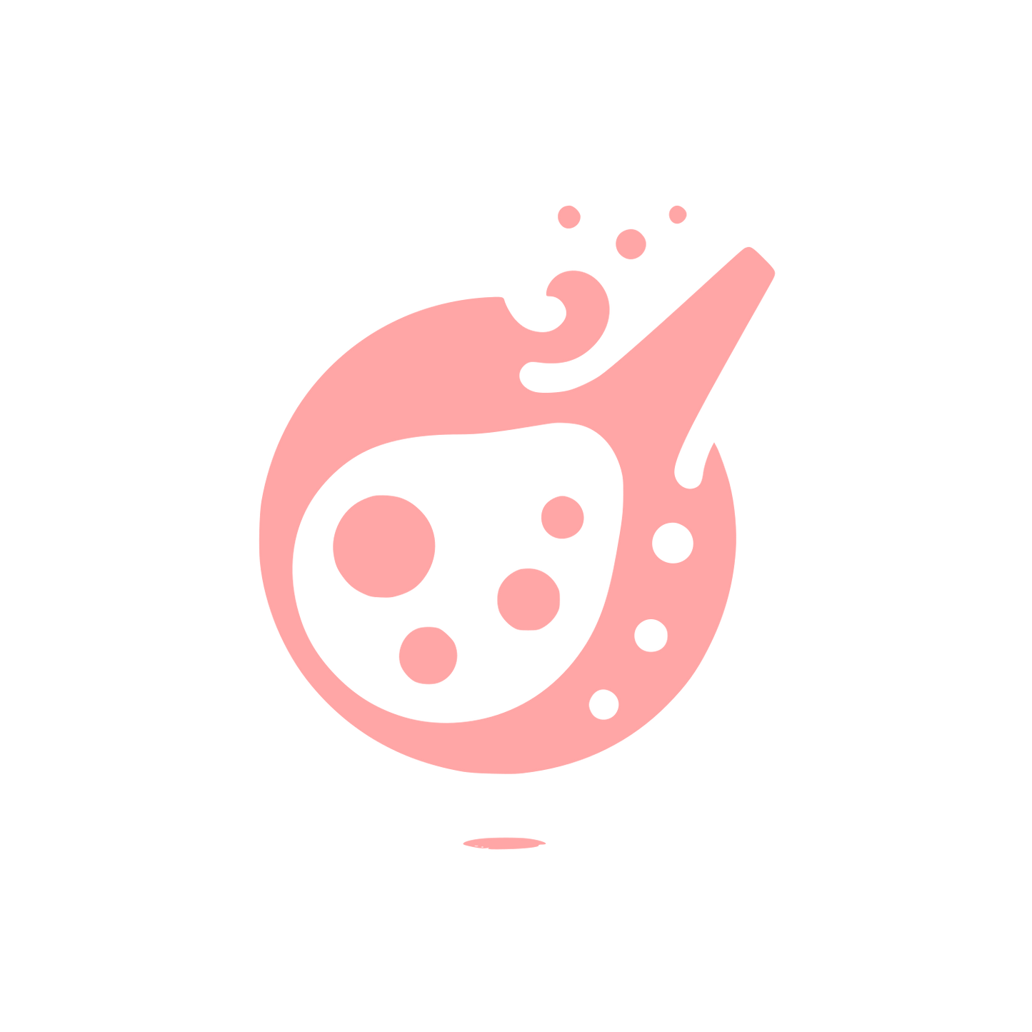 Ocarina Music Logo #ffa6a6