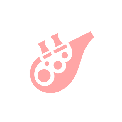Logo with Whimsical Design #ffa6a6