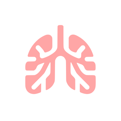 Lung Health Logo #ffa6a6