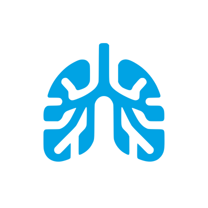 Lung Health Logo #00a3e4