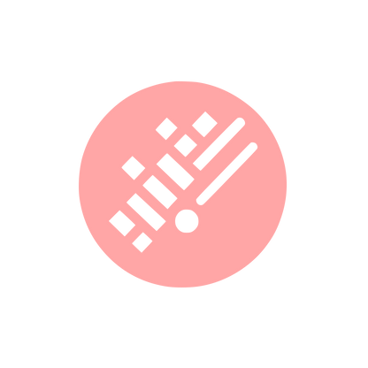 Drum Brush Percussion Icon #ffa6a6
