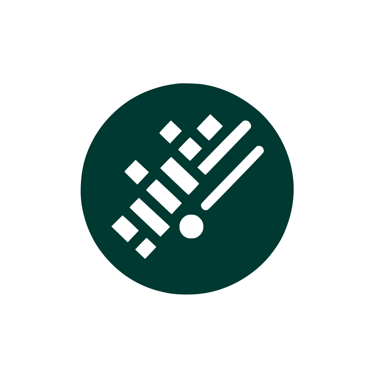 Drum Brush Percussion Icon #003932
