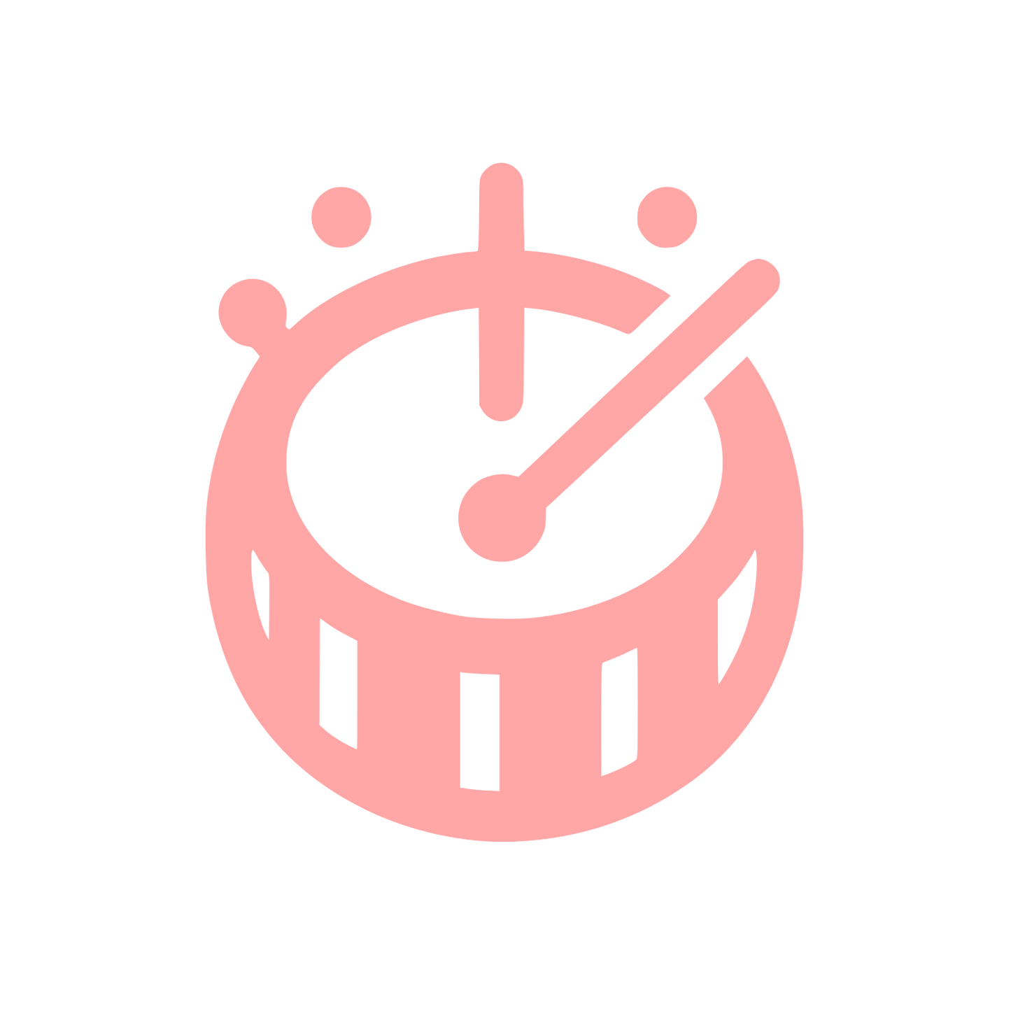 Logo Timer Design #ffa6a6