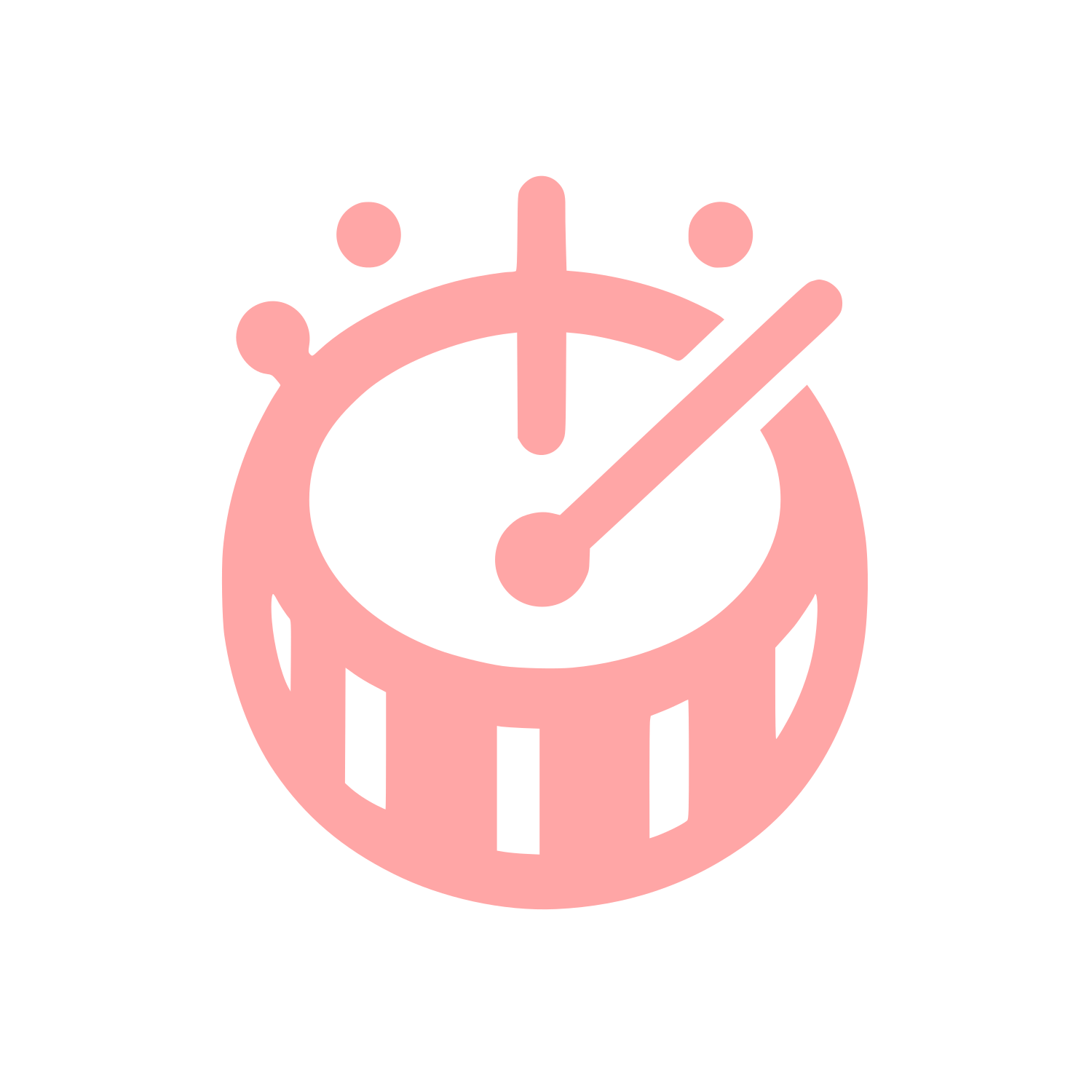 Logo Timer Design #ffa6a6