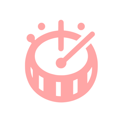 Logo Timer Design #ffa6a6