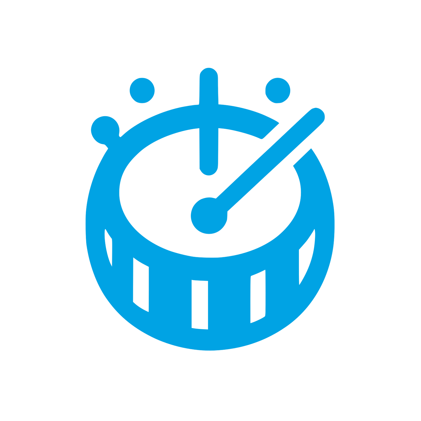Logo Timer Design #00a3e4