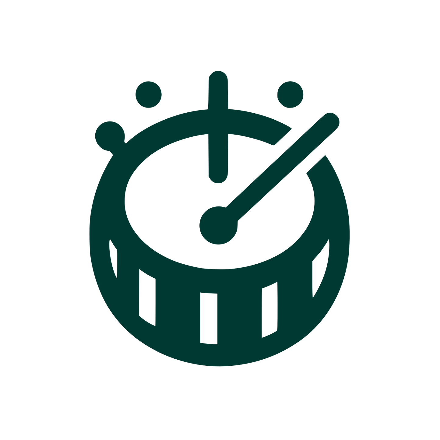 Logo Timer Design #003932