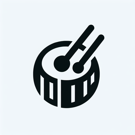 Drum Instrument Logo