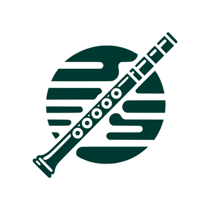 Music Logo with Flute #003932