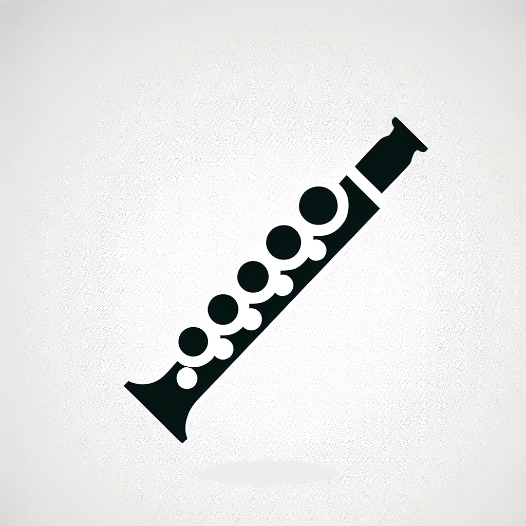 Logo Musical Flute Design