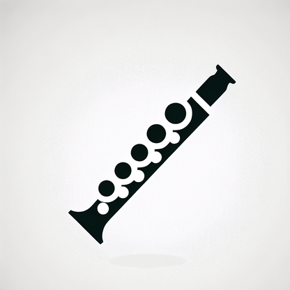 Logo Musical Flute Design