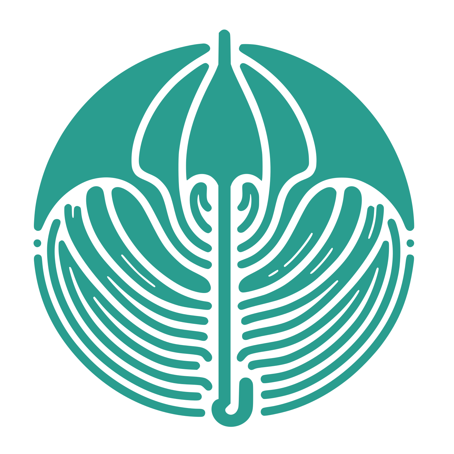 Feather Axis Logo #2A9D8F