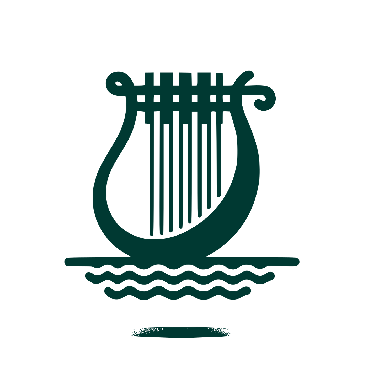Logo of a Lyre #003932