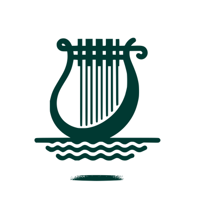Logo of a Lyre #003932