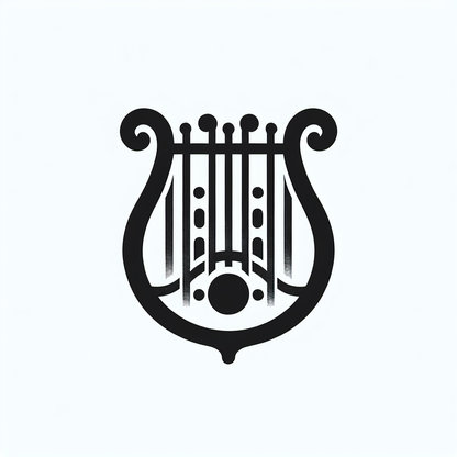 Musical Lyre Logo