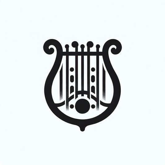 Musical Lyre Logo