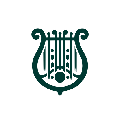 Musical Lyre Logo #003932