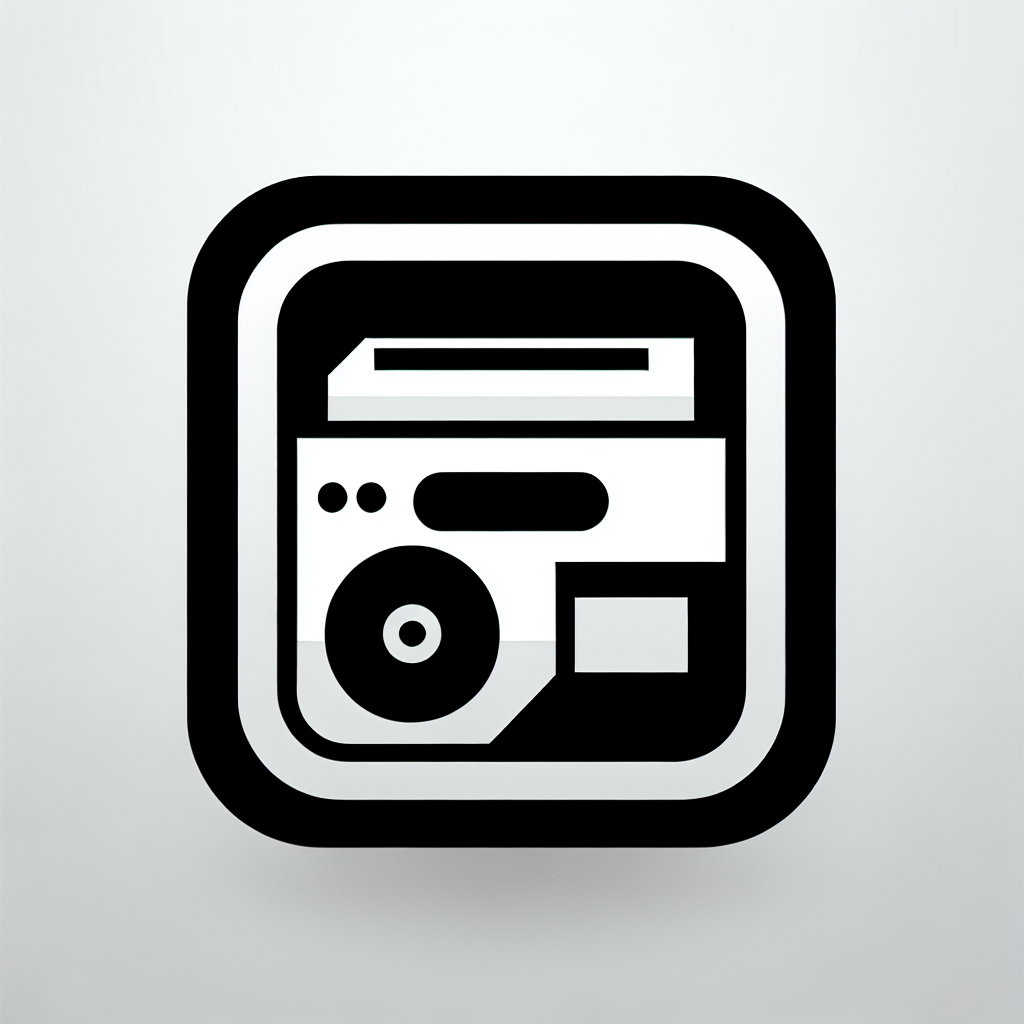 Recorder Hand-Drawn Logo