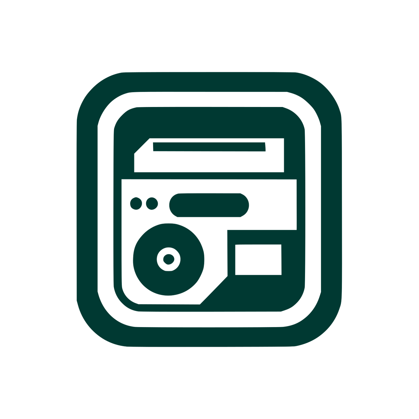 Recorder Hand-Drawn Logo #003932