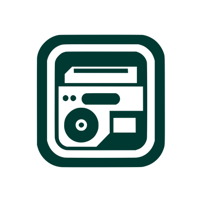 Recorder Hand-Drawn Logo #003932