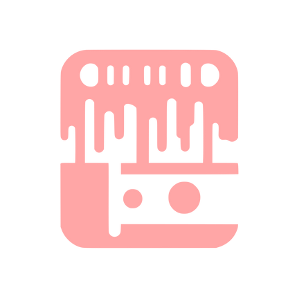 Recorder Music Logo #ffa6a6