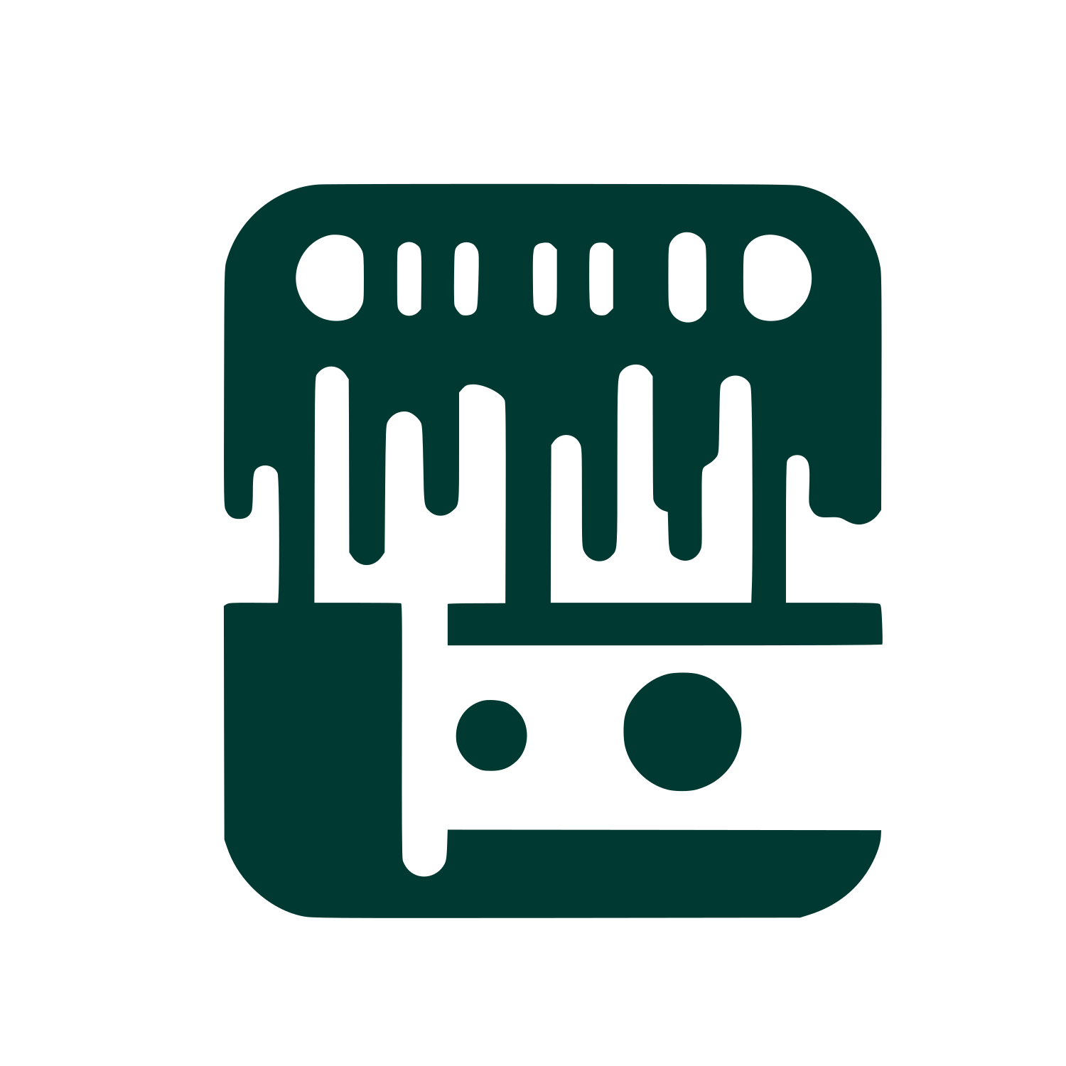 Recorder Music Logo #003932