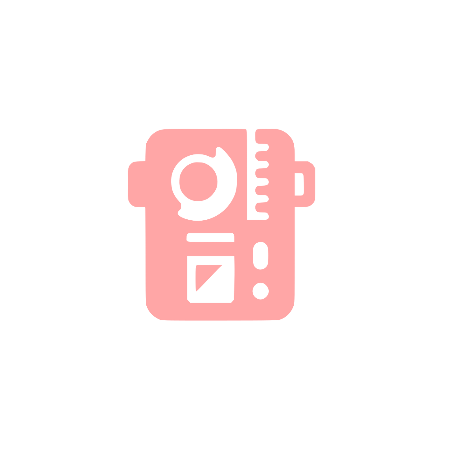 Logo for Measurement Tool #ffa6a6