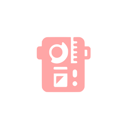 Logo for Measurement Tool #ffa6a6