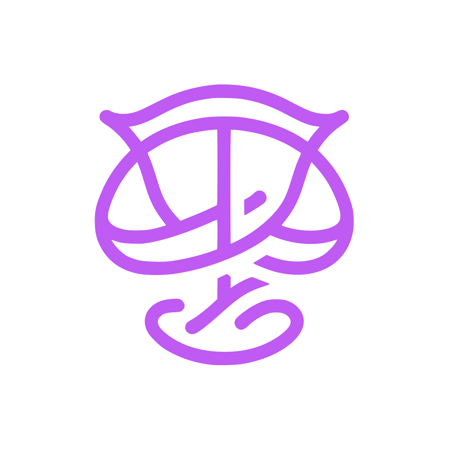 Line Logo #BF5AF2