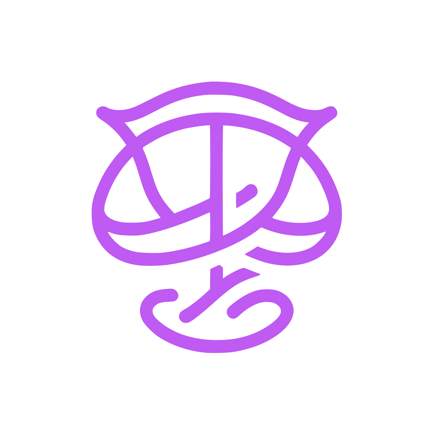 Line Logo #BF5AF2