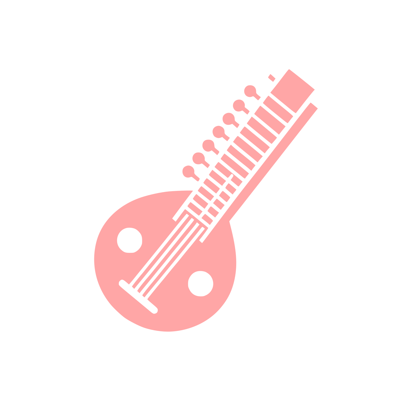 Logo for Music Instrument #ffa6a6