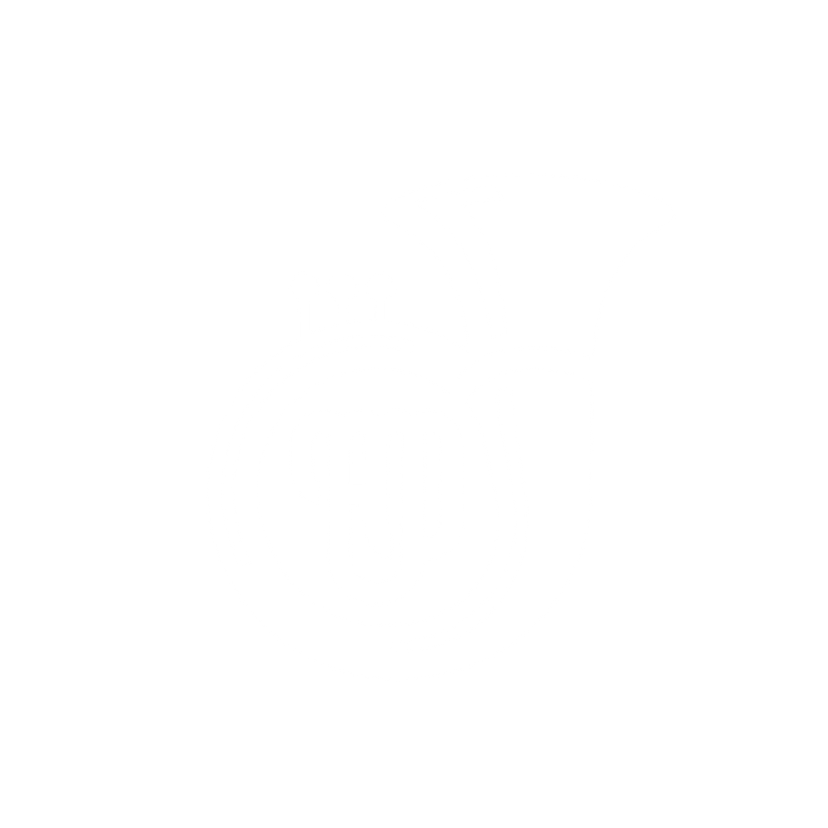 Musical Brass Logo #ffffff