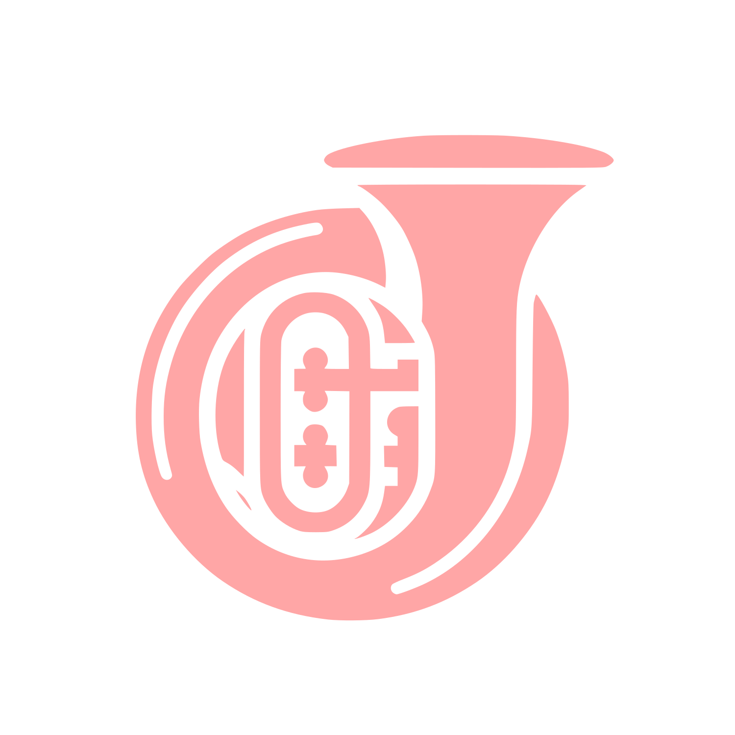 Logo for Musical Brand #ffa6a6