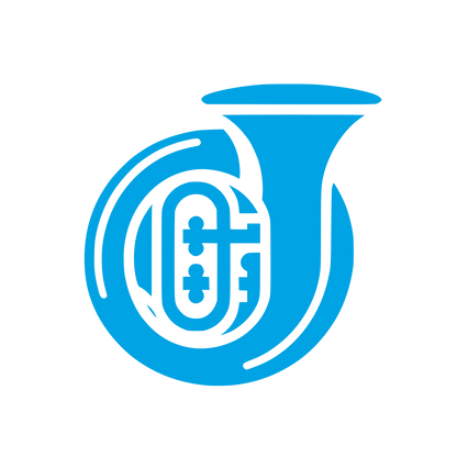 Logo for Musical Brand #00a3e4