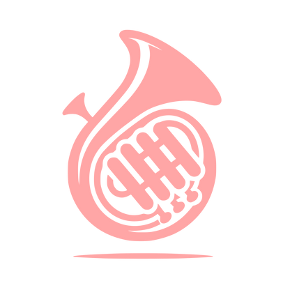 Logo of French Horn #ffa6a6