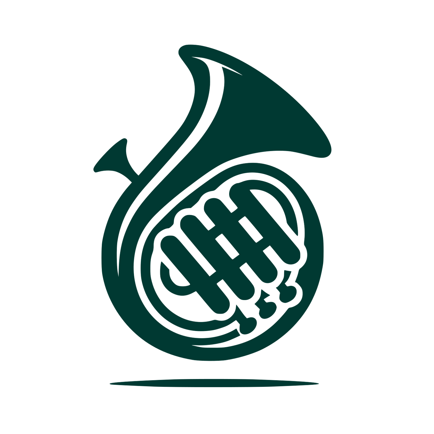 Logo of French Horn #003932