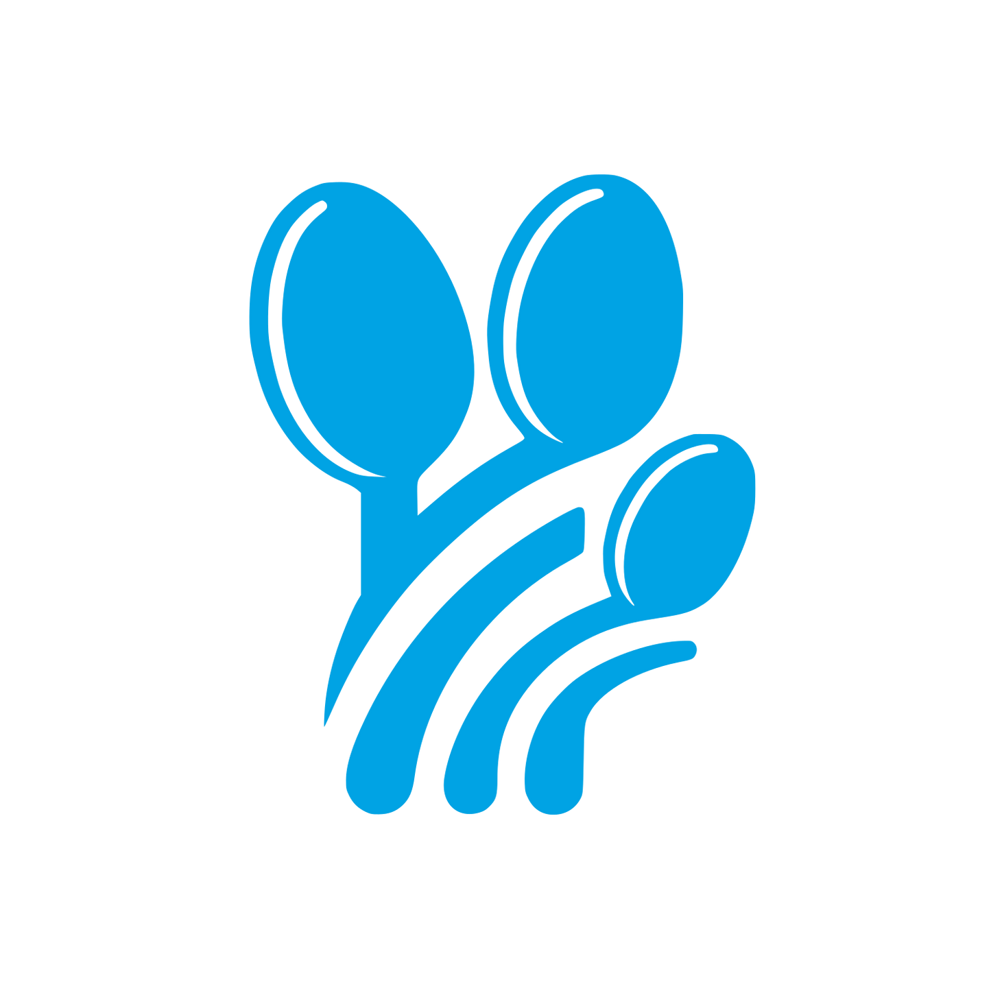Logo for Motion Design #00a3e4