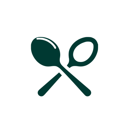Spoon and Fork Logo #003932