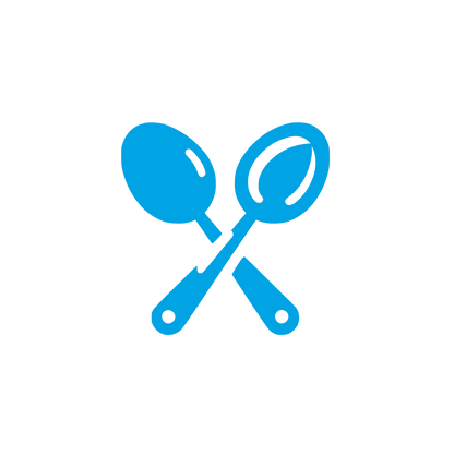 Spoon Crossed Logo #00a3e4