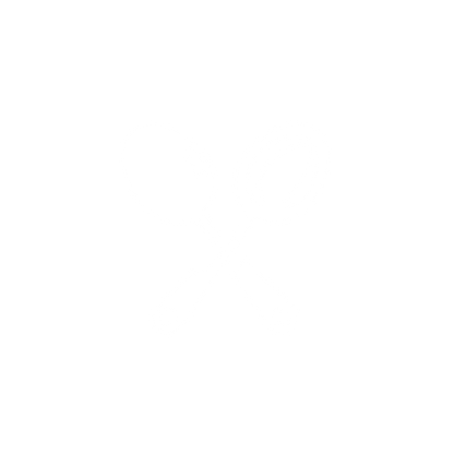 Spoon Crossed Logo #ffffff