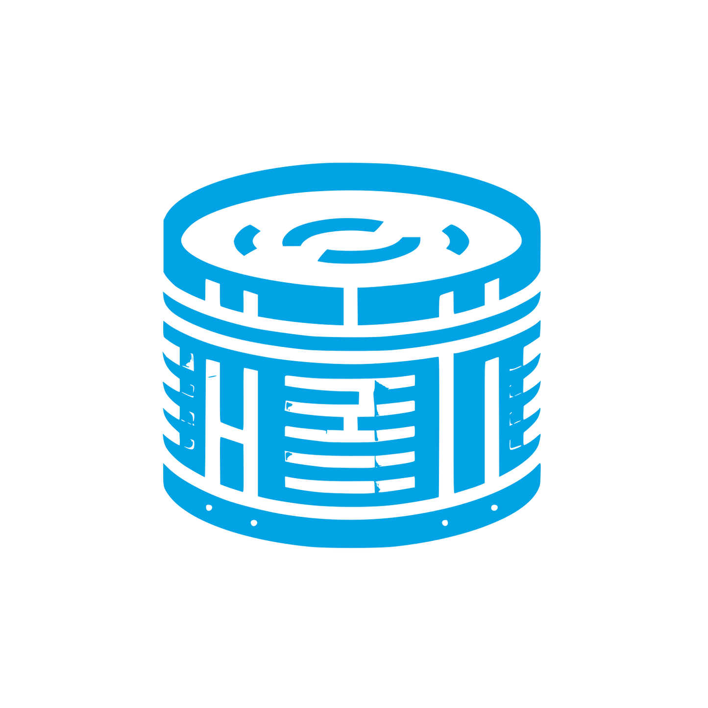Logo for Storage Container #00a3e4
