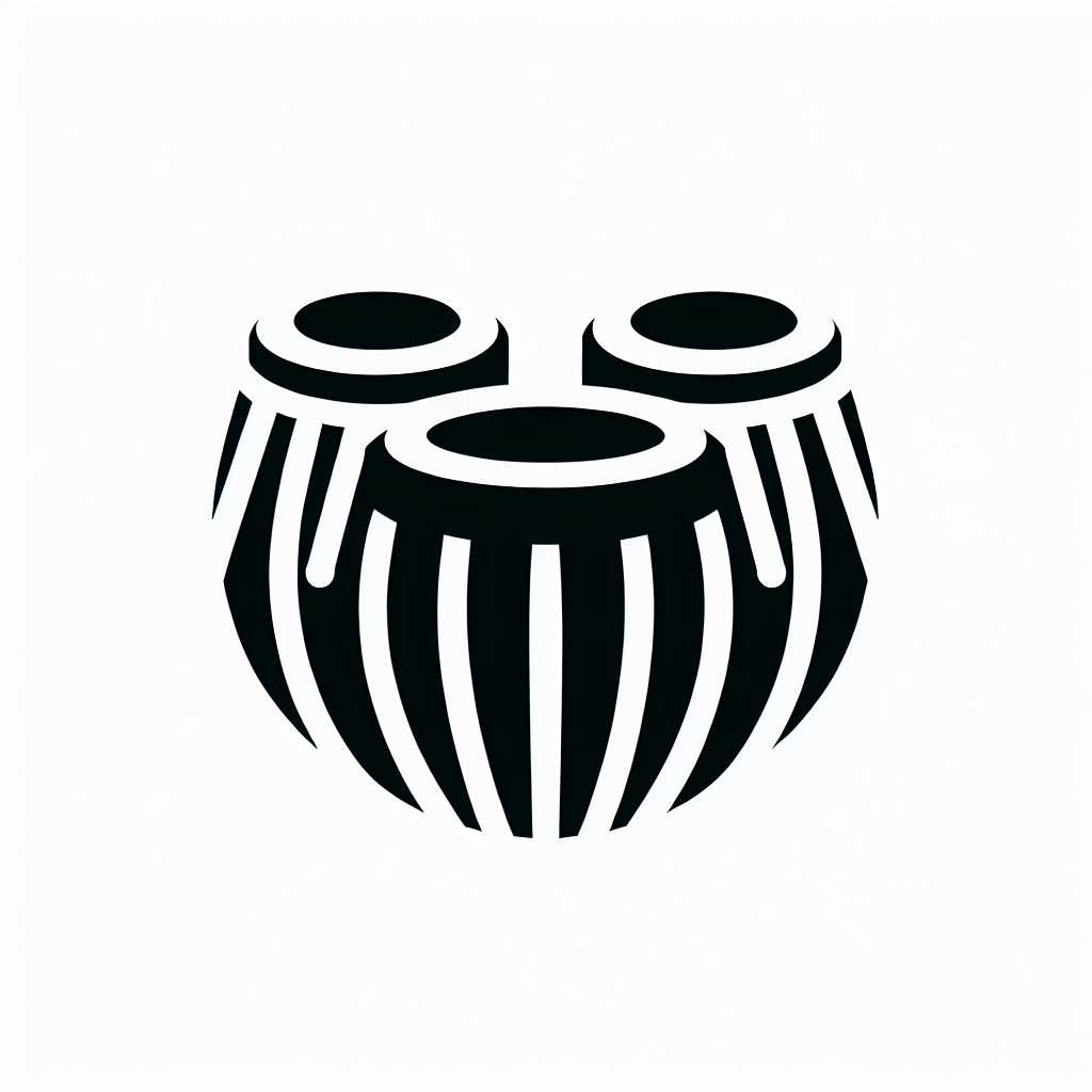 Musical Drum Logo