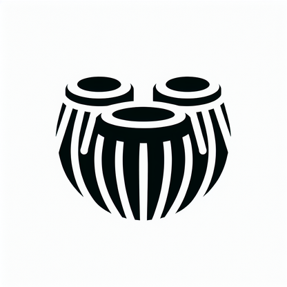 Musical Drum Logo
