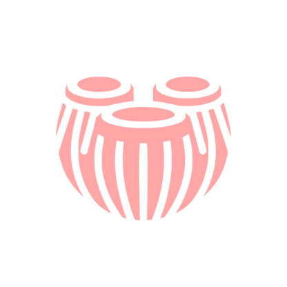 Musical Drum Logo #ffa6a6