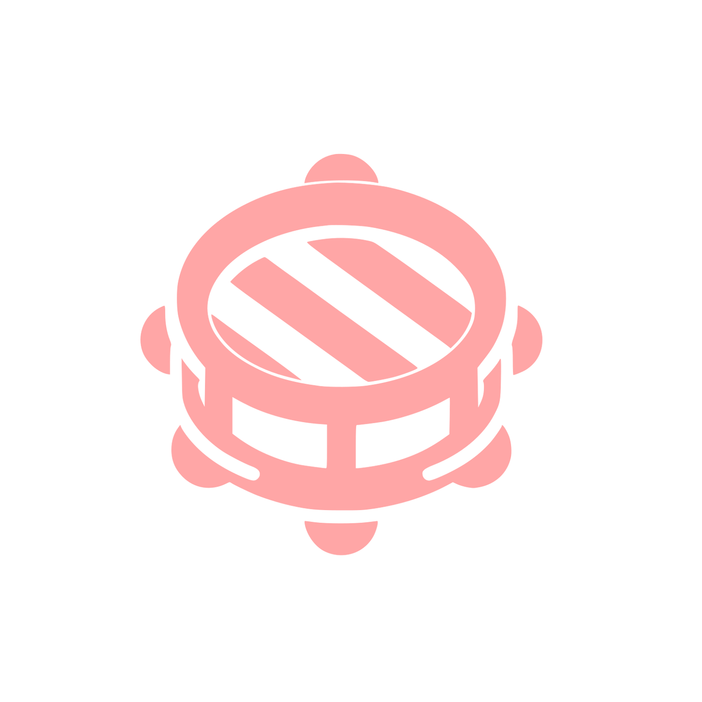 Logo for Tambourine Design #ffa6a6