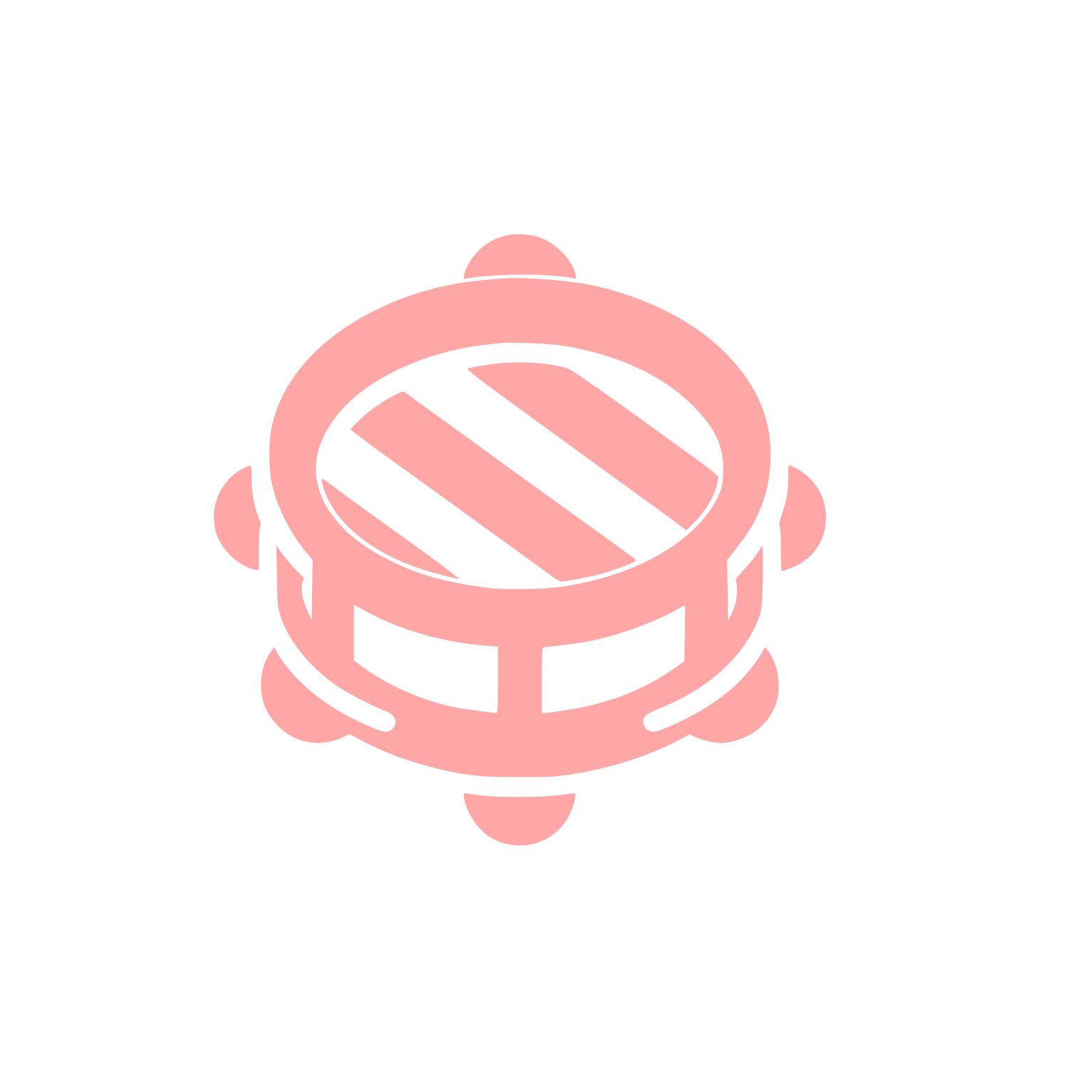 Logo for Tambourine Design #ffa6a6