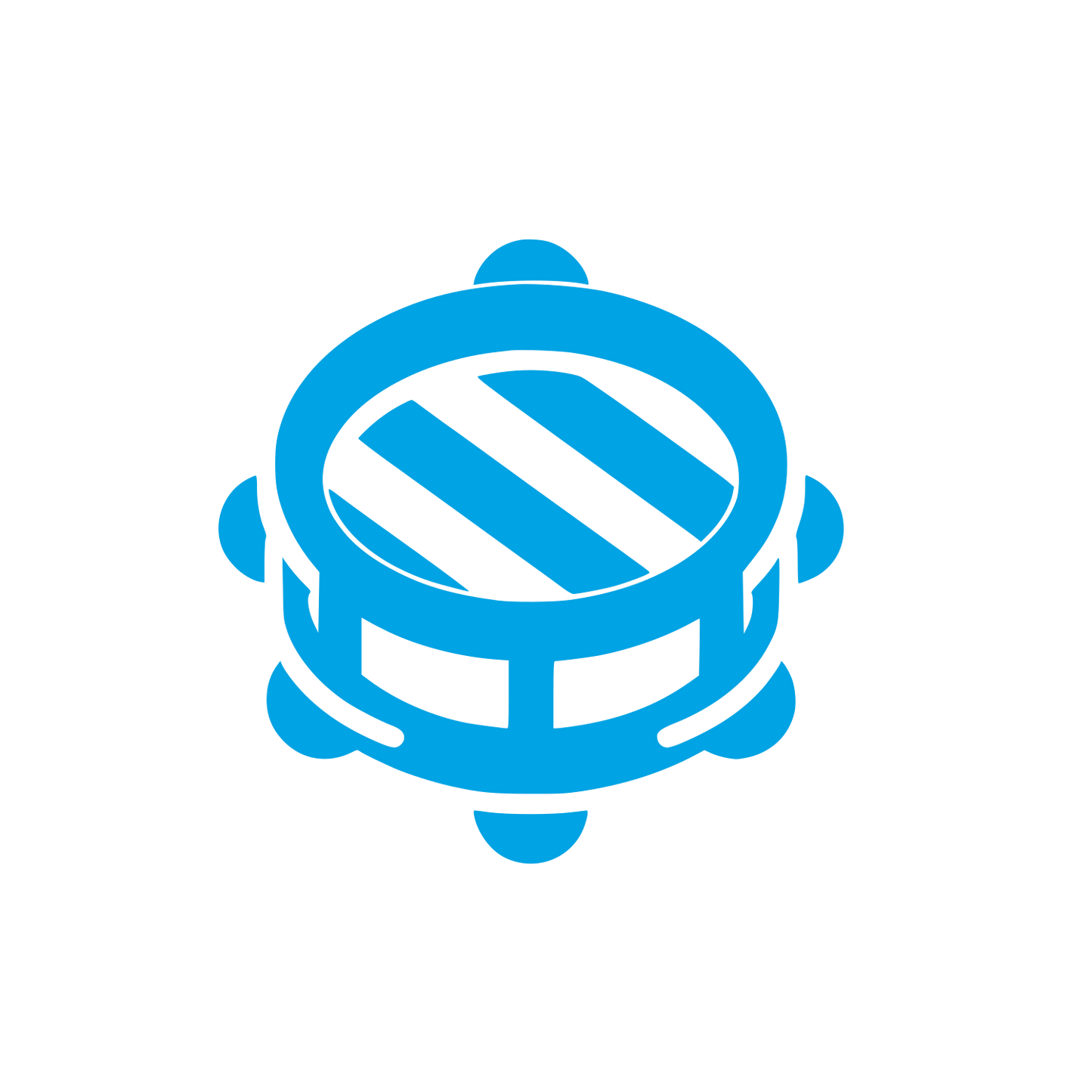 Logo for Tambourine Design #00a3e4