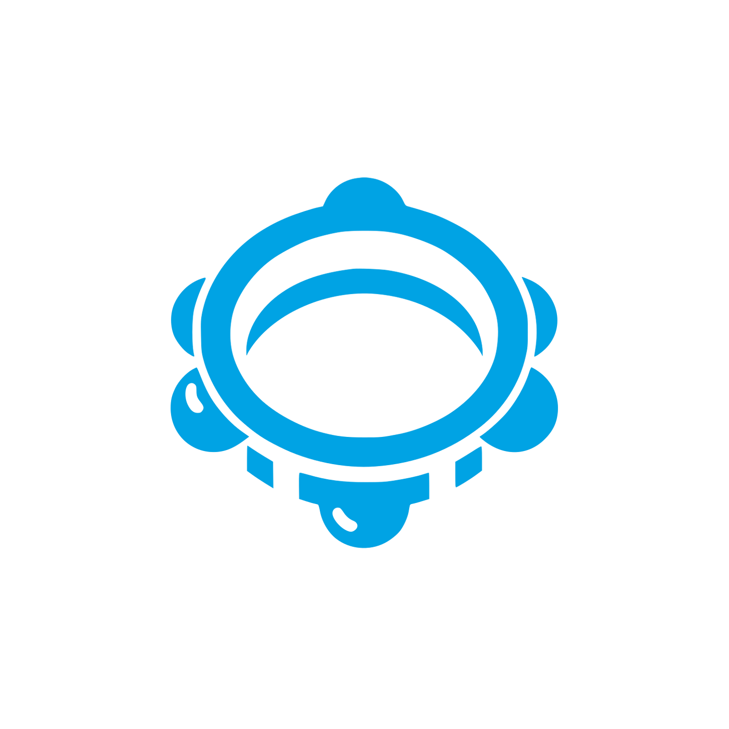 Logo with Circular Design #00a3e4