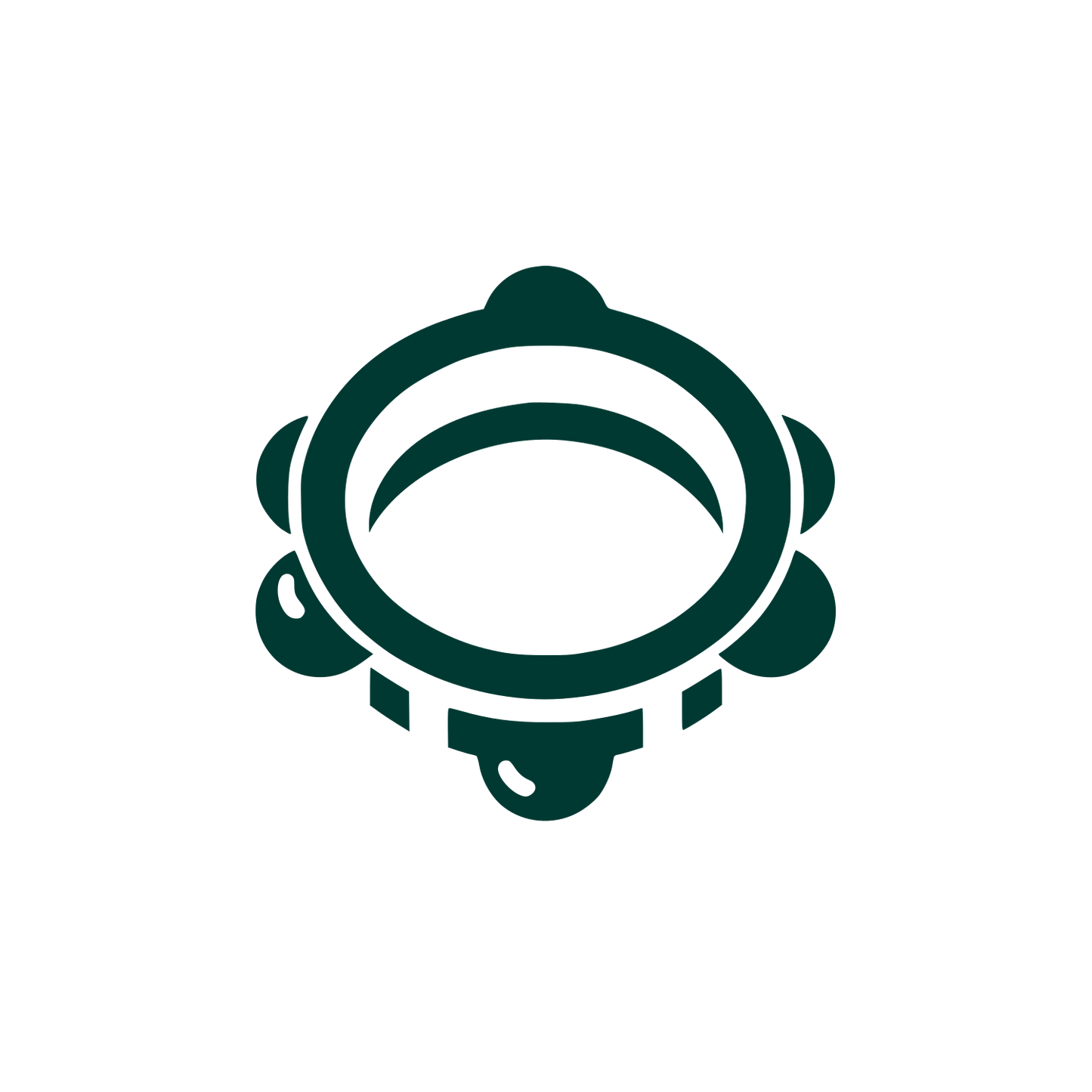 Logo with Circular Design #003932