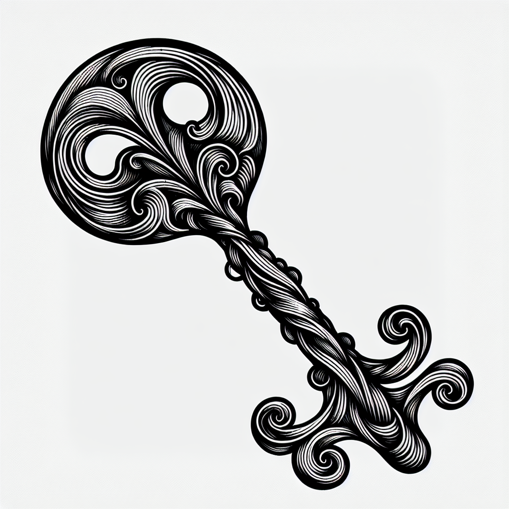 Historical Key Illustration